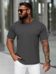 Мъжка тениска графитен OZONEE JS/67T1298/5