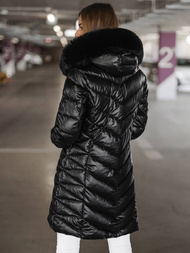 Дамско яке черна OZONEE JS/16M9100/392Z