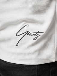 Мъжка тениска бял OZONEE O/L1192