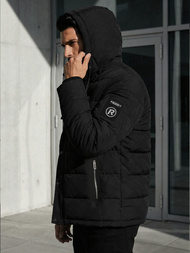 Мъжко яке черни OZONEE JS/31M5077/392