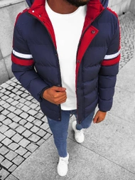 Мъжко яке тъмнсиня OZONEE JS/M8103