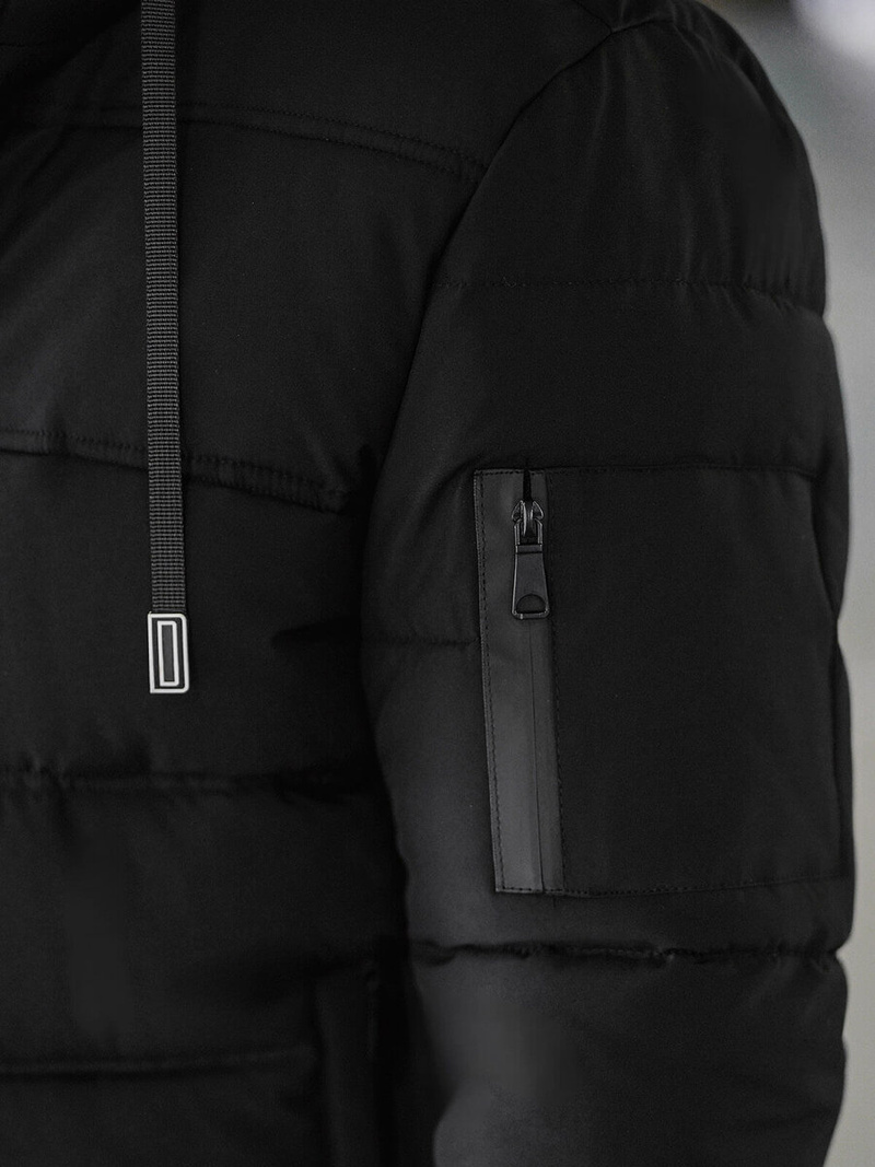 Мъжко яке черни OZONEE JS/31M5003Z