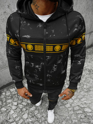 Мъжки суитшърт черен OZONEE JS/B8125