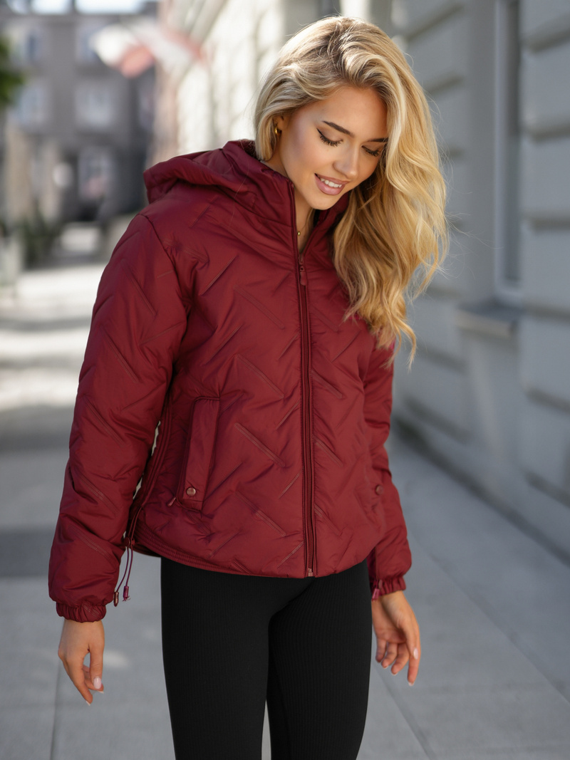 Дамско яке Бордо OZONEE JS/16M9315/06