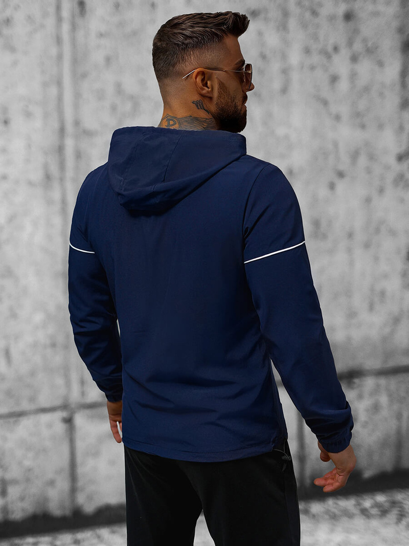 Мъжко яке тъмнсиня OZONEE JS/M10300