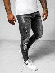 Мъжки дънки черни OZONEE NB/MP007NZ