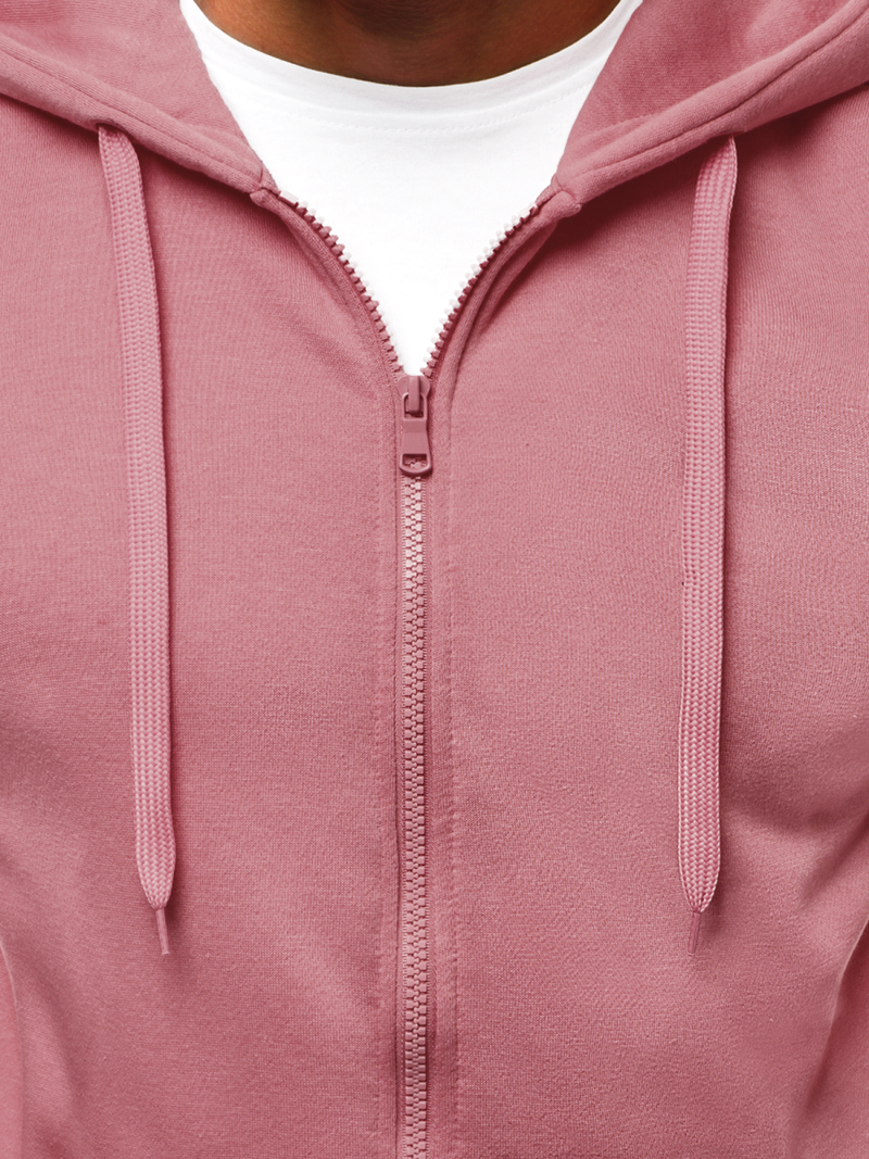 Мъжки суитшърт розова OZONEE JS/2008Z