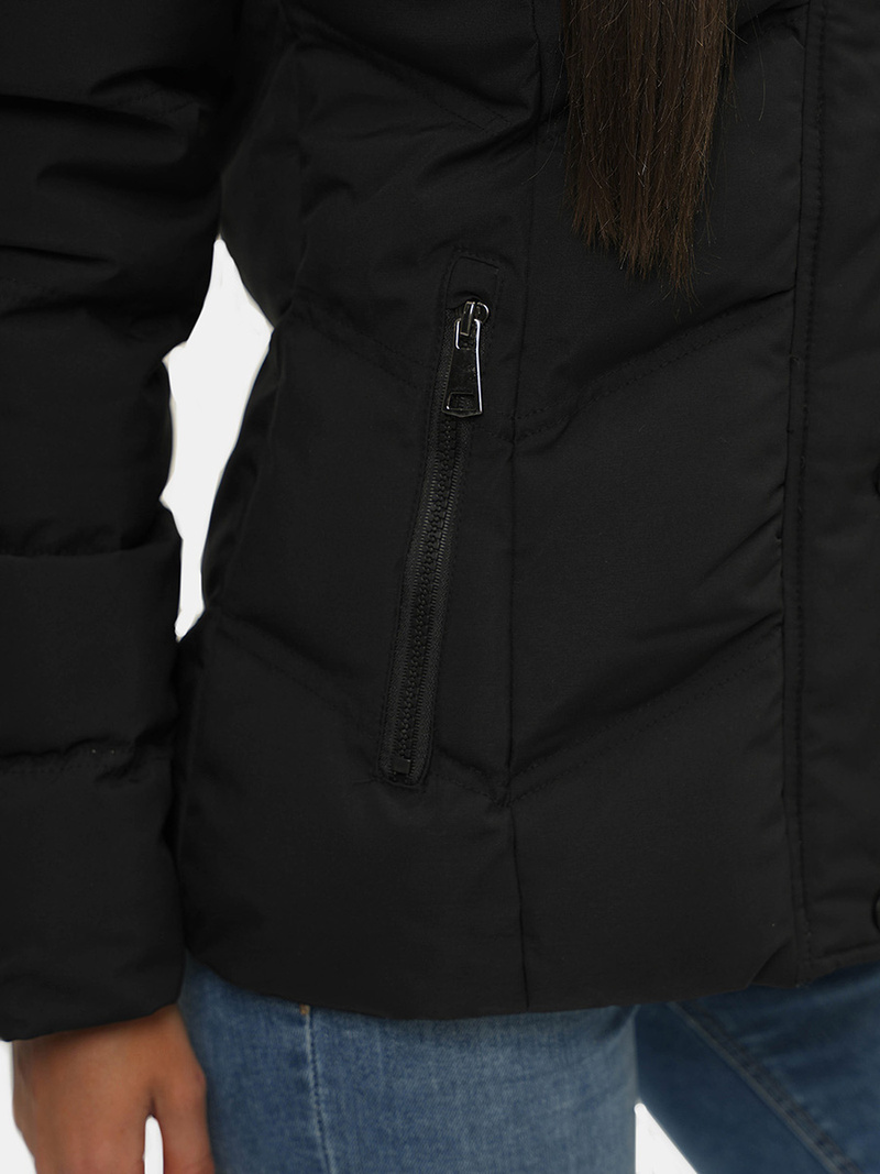 Дамско яке черна OZONEE JS/M9057/392