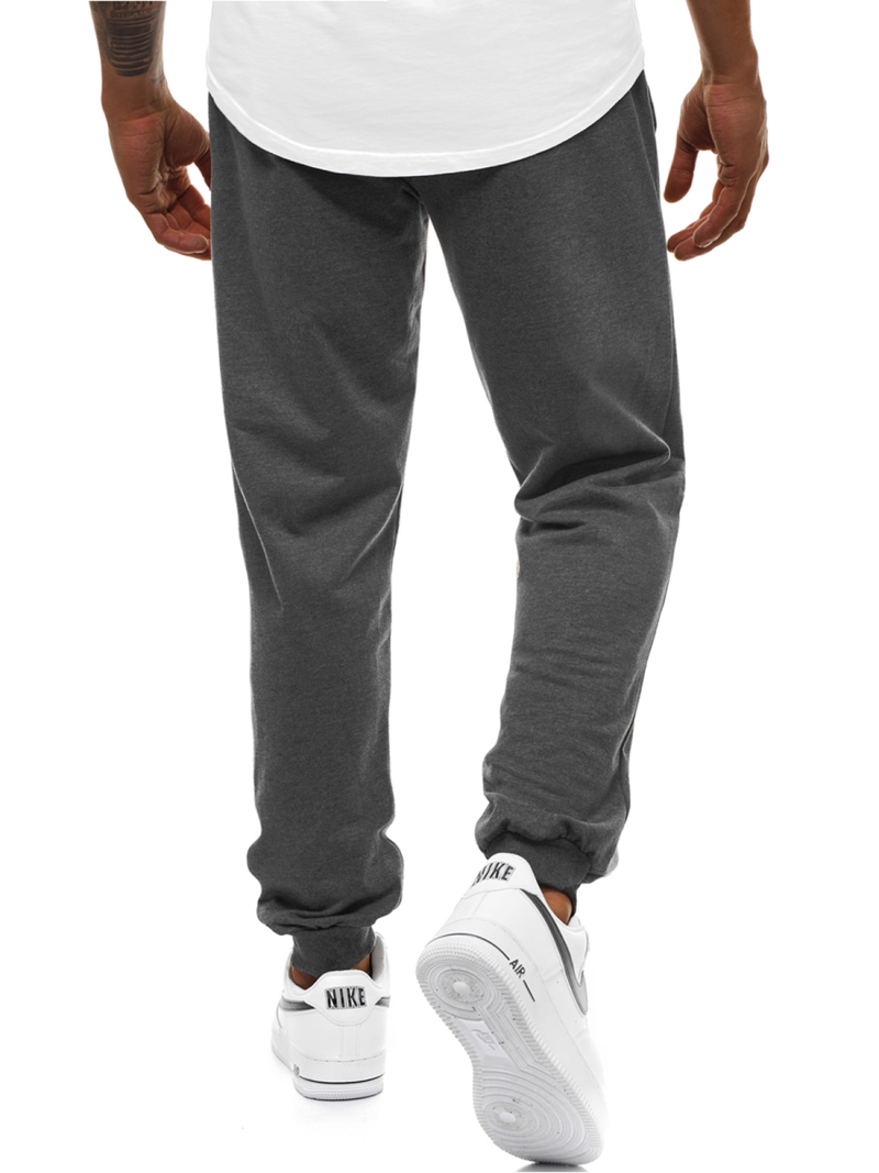 Мъжко долнище на анцуг графитно OZONEE JS/HH02