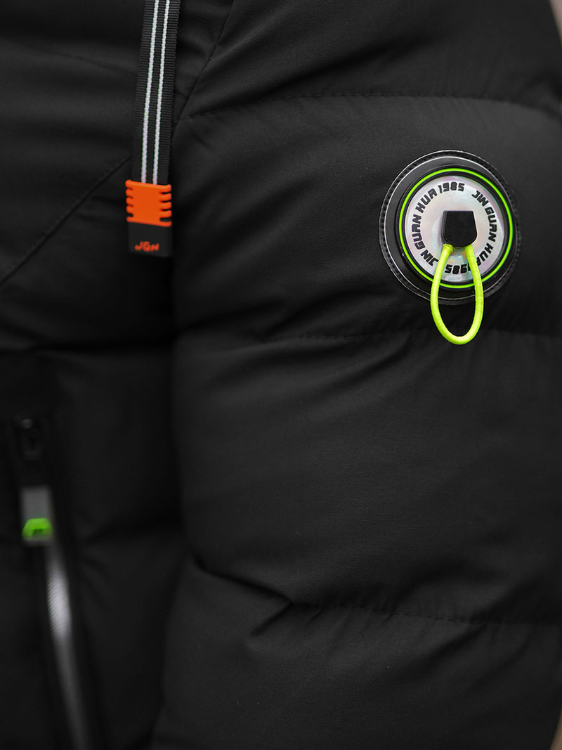 Зимно яке черно OZONEE JS/22M61/392