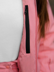 Дамско яке светлорозова OZONEE JS/HH012/25Z