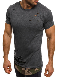 Мъжка тениска графитна OZONEE O/1115