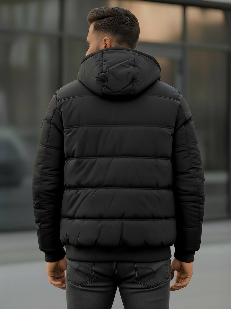 Мъжко яке черни OZONEE JS/31M5003Z