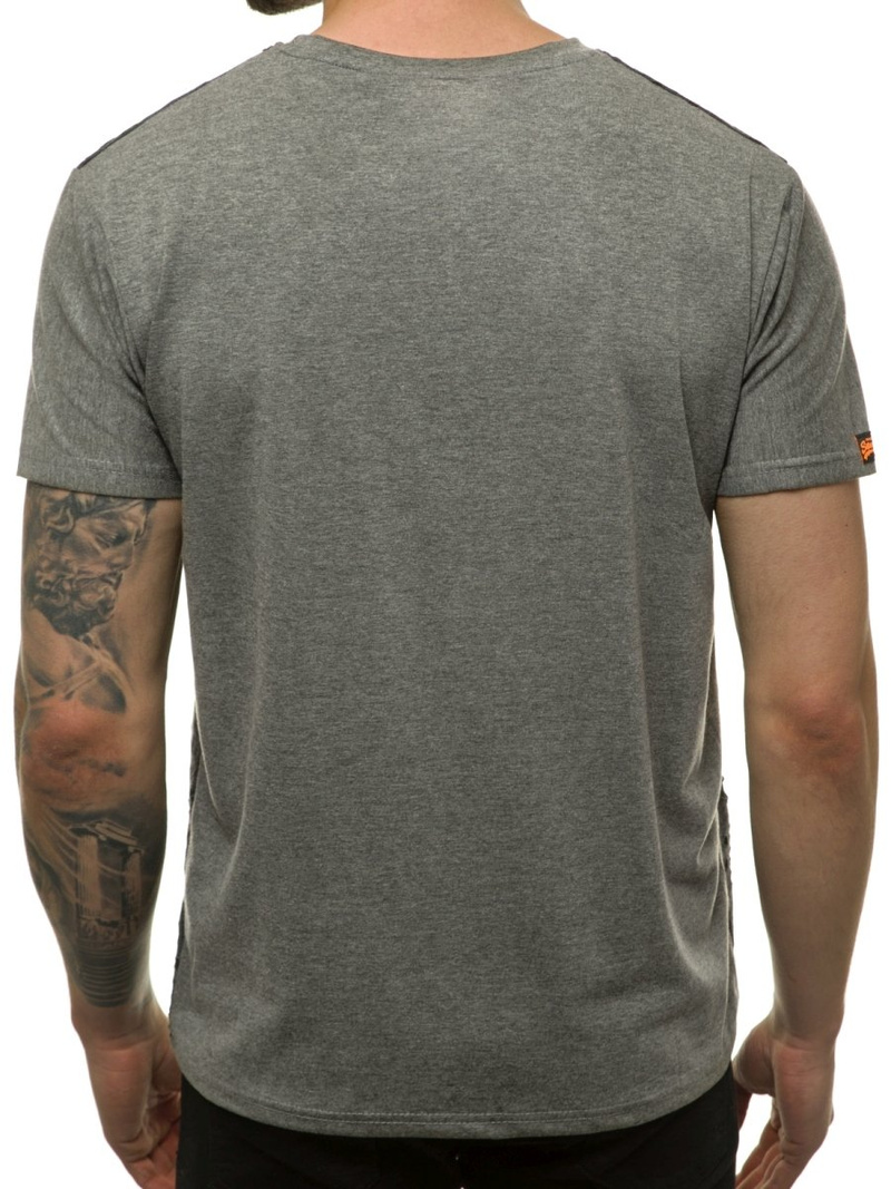 Мъжка тениска сива OZONEE JS/KS2083