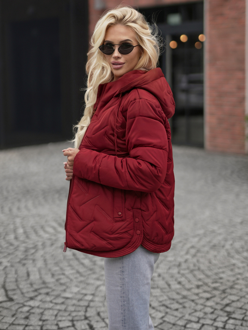 Дамско яке Бордо OZONEE JS/16M9300/06Z