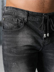 Мъжки дънки черни OZONEE NB/MP0063/1NZ