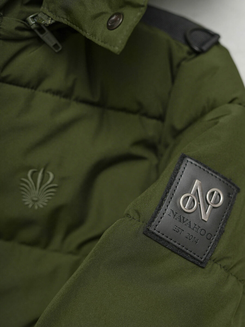 Дамско яке каки OZONEE O/W377