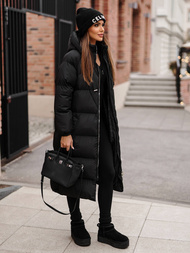 Дамско яке черно OZONEE JS/5M3163/392Z