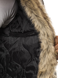 Мъжко яке черно OZONEE O/5578Z