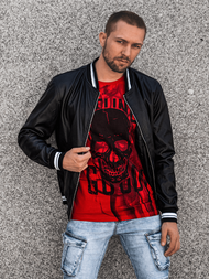 Мъжко яке черно OZONEE JB/JP1132