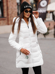 Дамско яке бял OZONEE JS/16M9121/281Z