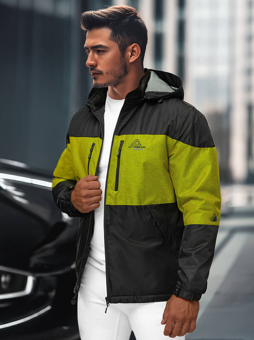 Мъжко яке черна OZONEE JS/22M310/392Z