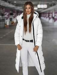 Дамско яке бял OZONEE JS/5M3233/281