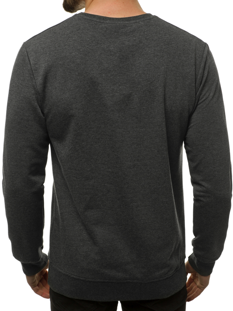 Мъжки суитшърт графитна OZONEE MACH/2105