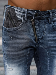 Мъжки дънки синьо OZONEE NB/MP0045B