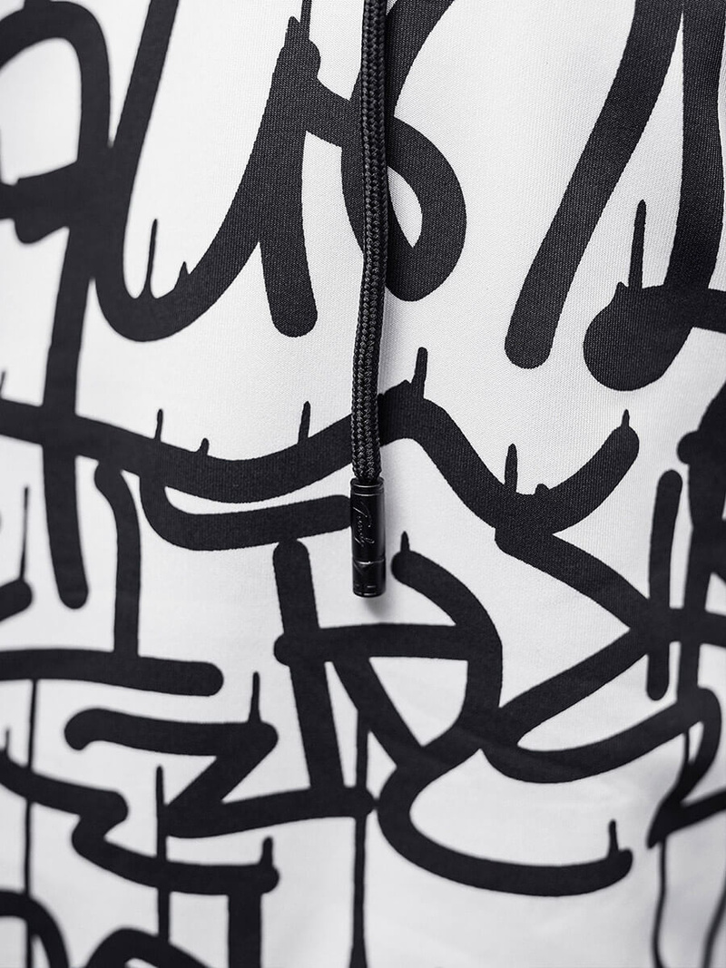 Мъжки суитшърт бяла OZONEE JS/8B1151/1