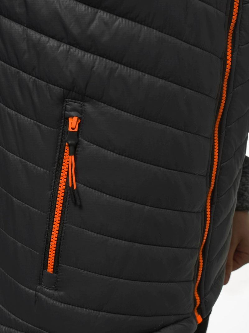 Мъжко яке графитна OZONEE JS/KS2001K