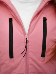 Дамско яке светлорозова OZONEE JS/HH012/25Z