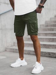 Къси панталони джинс зелено OZONEE T/BB70011/3