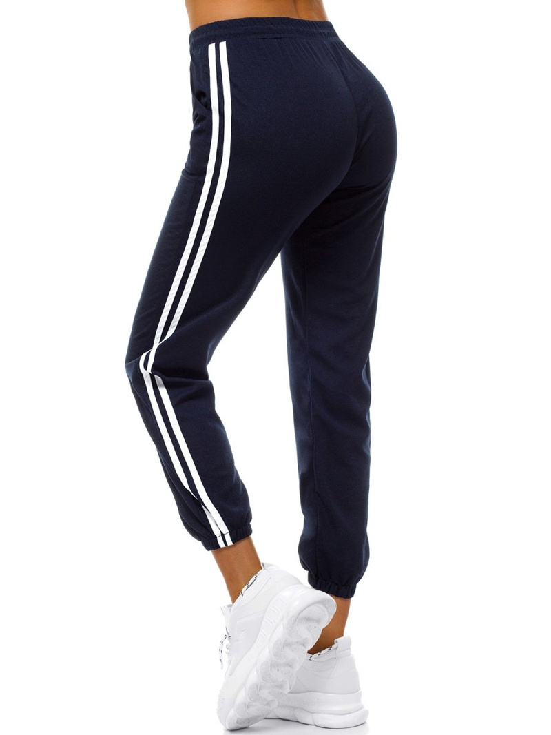 Дамски долнища на анцуг тъмносиньо OZONEE JS/1020/A4