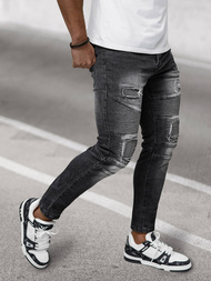 Мъжки дънки черни OZONEE NB/MP0142N