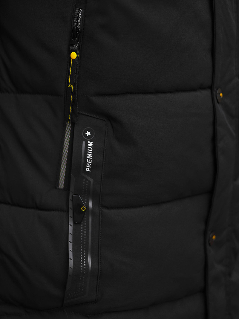 Зимно яке черно OZONEE JS/22M58/392