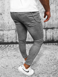 Мъжки дънки графитно OZONEE O/MB459