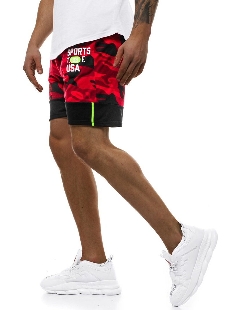 Мъжки панталонки червени JS/KK300158