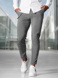 Мъжки панталони тъмносиво OZONEE DJ/3300Z