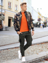 Мъжки панталони JOGER зелени OZONEE A/705