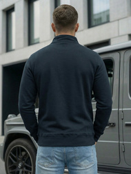 Мъжки суитшърт тъмносин OZONEE JS/2002