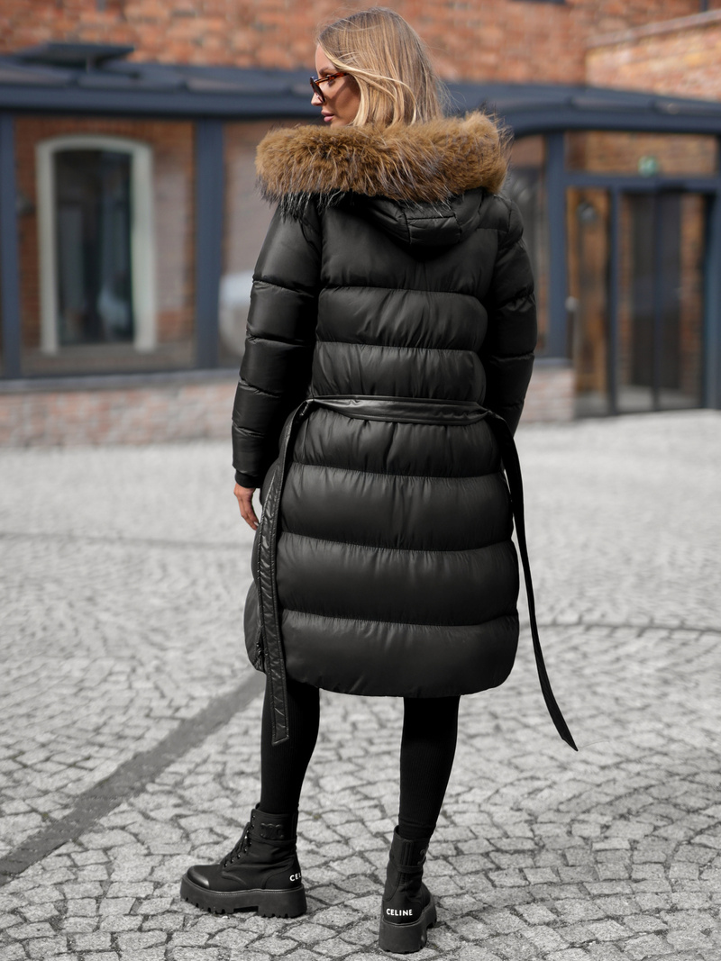 Дамско яке черно OZONEE JS/5M3298/392Z