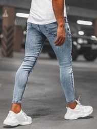 Мъжки дънки светлосиньо OZONEE DP/214