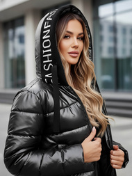 Дамско яке черно OZONEE JS/5M3188/392Z