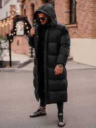 Мъжко яке черно OZONEE O/M3202Z