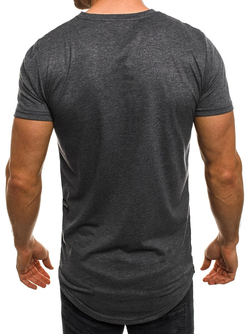 Мъжка тениска графитна OZONEE O/1115