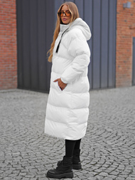 Дамско яке бял OZONEE JS/5M3163/281Z