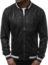 Мъжко яке черно OZONEE JB/JP1132