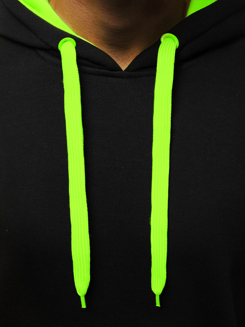 Мъжки суитшърт черно-Celadon OZONEE JS/2012