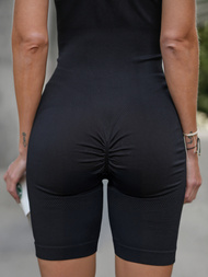 Дамски спортен костюм черен OZONEE JS/18k1831/3